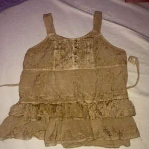 Vintage fairy core top